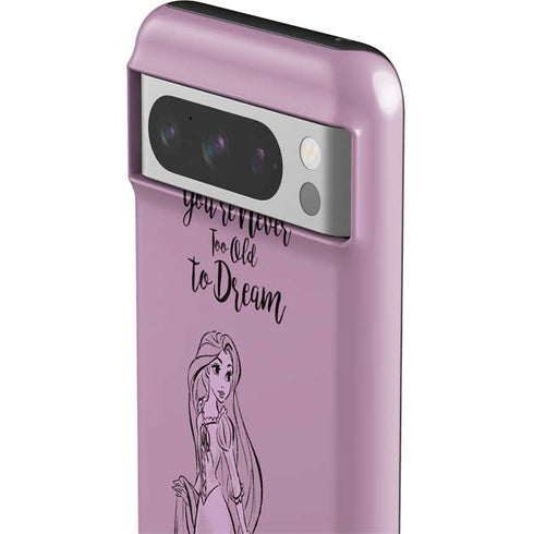 Disney Princess Rapunzel Never Too Old To Dream Art Google Pixel 8 Pro Impact Case